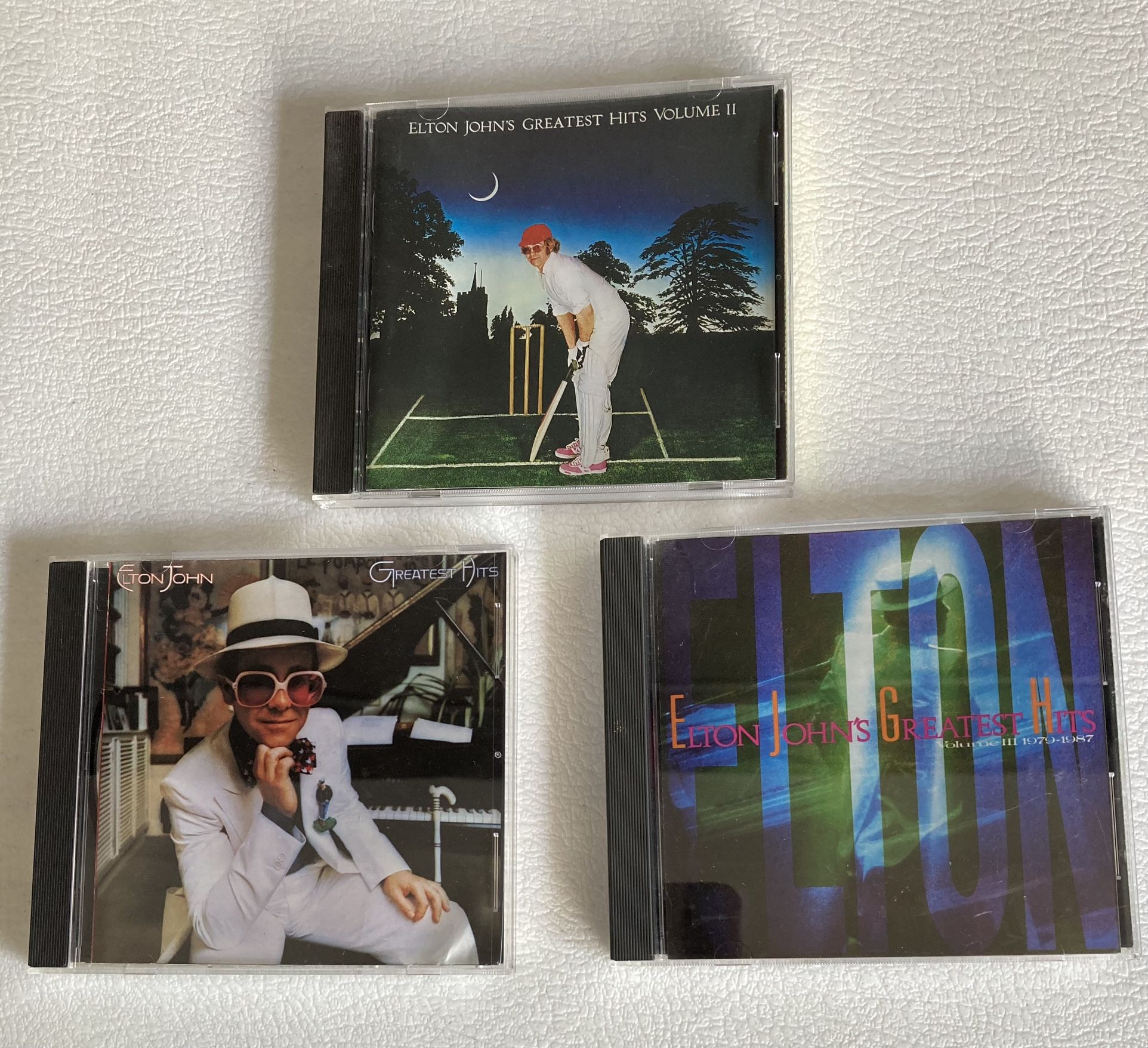 Set Of All 3 Elton John Greatest Hits CDs!