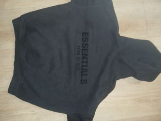 Essentials hoodie (Black)