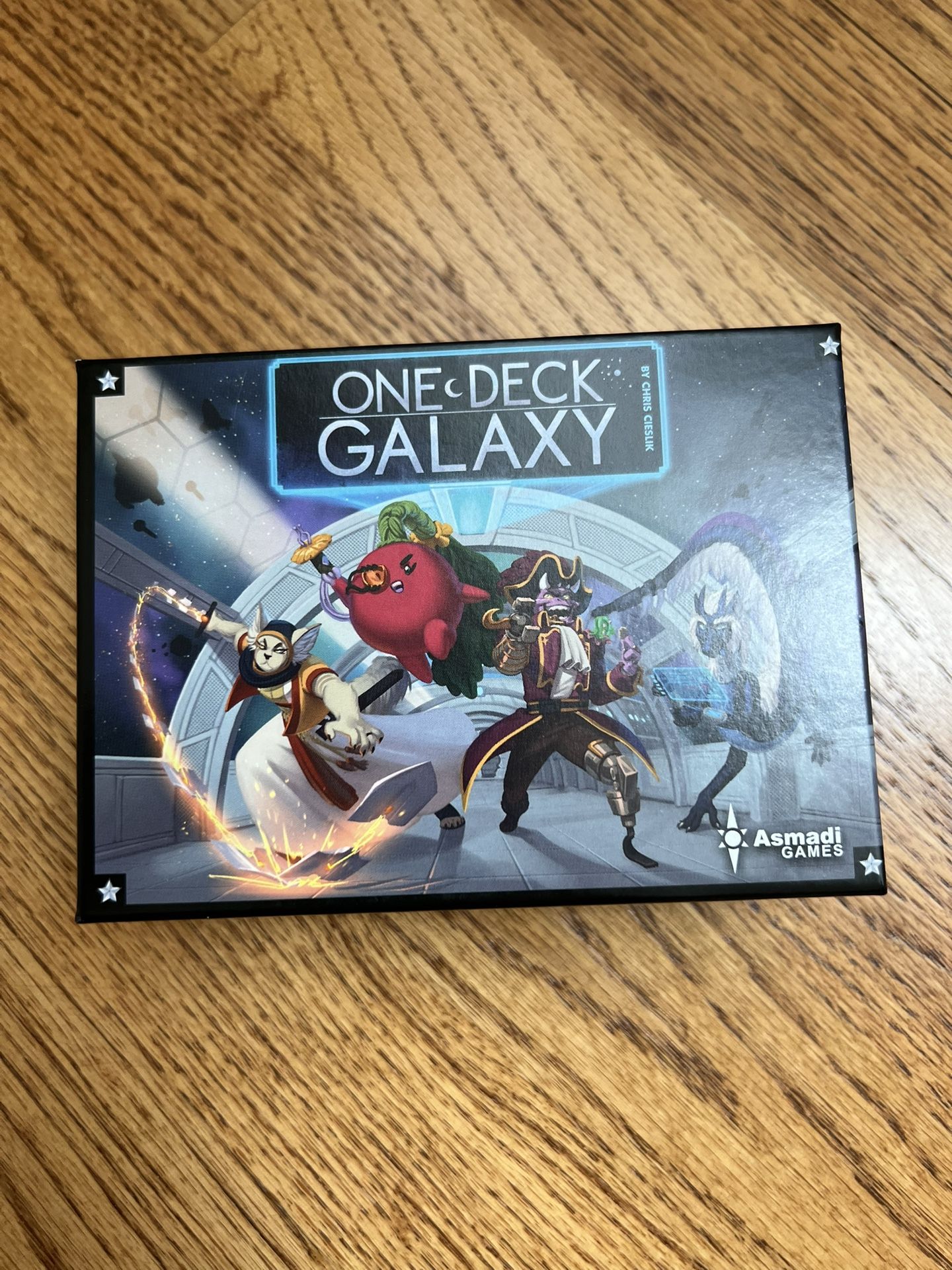 Asmadi Games One Deck Galaxy - Asmadi Games, Cooperative Card Game, A Whole Galaxy in One Deck, 1-2 Players, 30-60 Min, Ages 14+ Blue