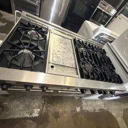 48” Viking Gas Range Stainless Steel 