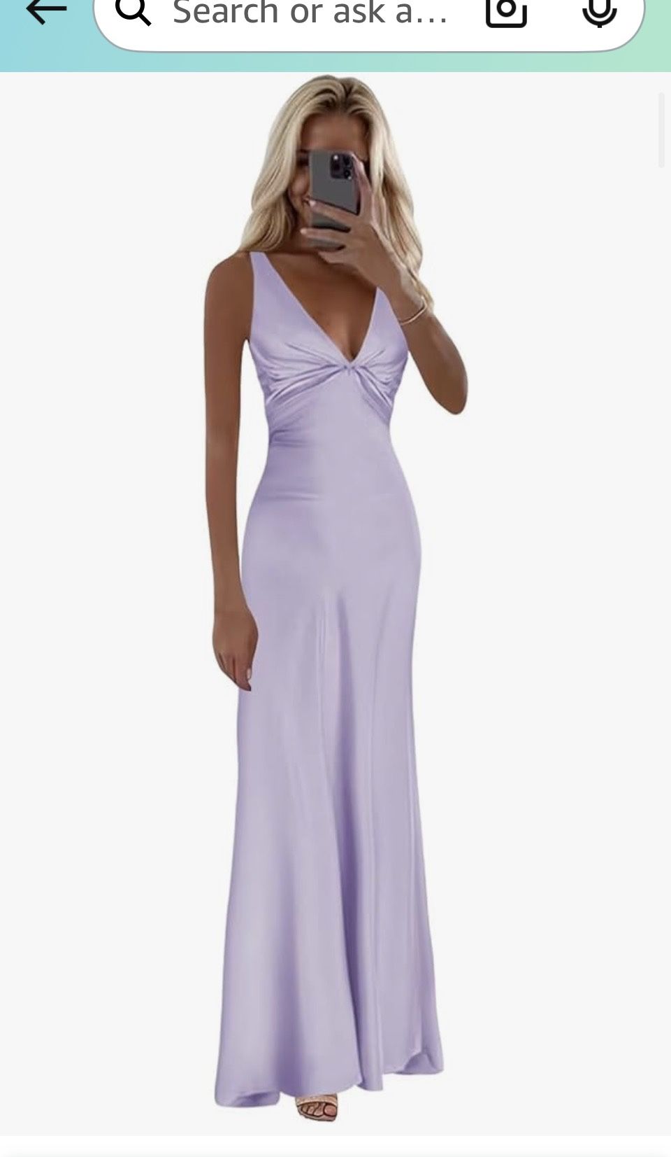 Beautiful Halter Top Dress - Formal