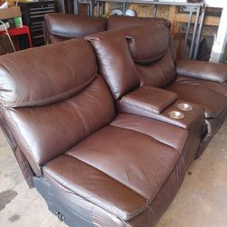 Sectional Leather Sofa 