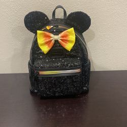 Candy corn Minnie Mouse Backpack