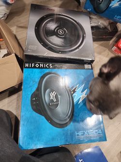 Precision Power 12 Woofer 600 Rms Each Dual 2 Ohm For 79 And Hifonics Dual 4 Ohm 400 Rms For Only 