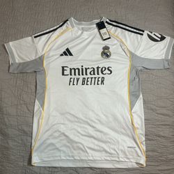 Real Madrid Jersey and Shorts 25/26