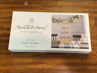 Hearth And Hand with Magnolia Christmas Advent Calendar Joanna Gaines