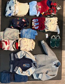 Kids clothes pjs coats 2-3t