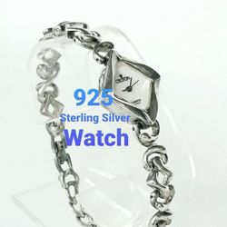 Vintage Sterling Silver Women's Watch 