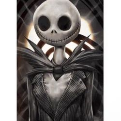 3D TRIPLE TRANSITION [NIGHTMARISH CAST] LENTICULAR PRINT W/ BlACK FRAME