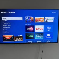 Philips Roku  TV 4 K Ultra HD 50''