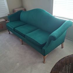 Vintage Green Sofa Lounger