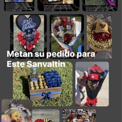 Custom Valentines  baskets Have Different  Sizes