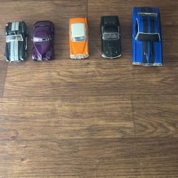 1965 Shelby Cobra, 1940 Pontiac, 1953 Chevrolet & 1974 Mustang Boss & 1969 Chevy Chevelle