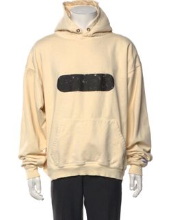 NEW Gallery Dept. Gym Logo Hoodie in cream XXL