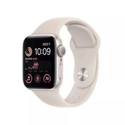 Apple Watch SE 2nd Gen 40mm Starlight Sports Band Watch - New Sealed 