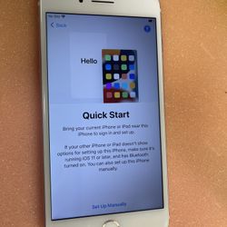 iPhone 7 +, locked, for parts. 