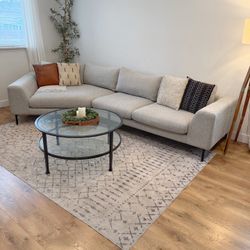 DANIA Rowena Cuddler Sectional Couch