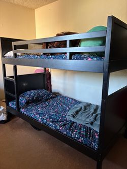 Bunk Bed Black (New Condition)