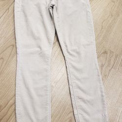 MOTHER cream size 25 corduroy jeans