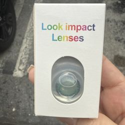Lenses Look Impact Colour: Turquoise Green
