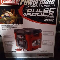 Coleman power mate generator