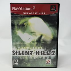 Silent Hill 2 (No Scratches) PS2 PlayStation Complete CIB w/ Reg Card