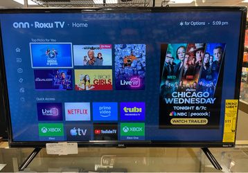 32” ONN 720P Smart Roku Tv