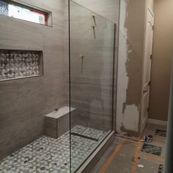 New Shower Glass Panel 
