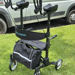 Upright Rollator Walker