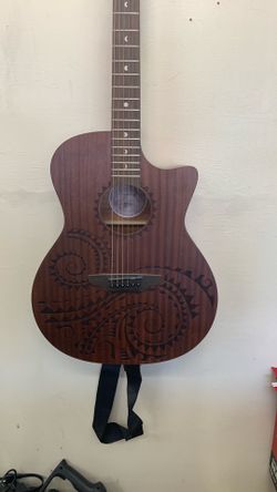 Electric acoustic guitar