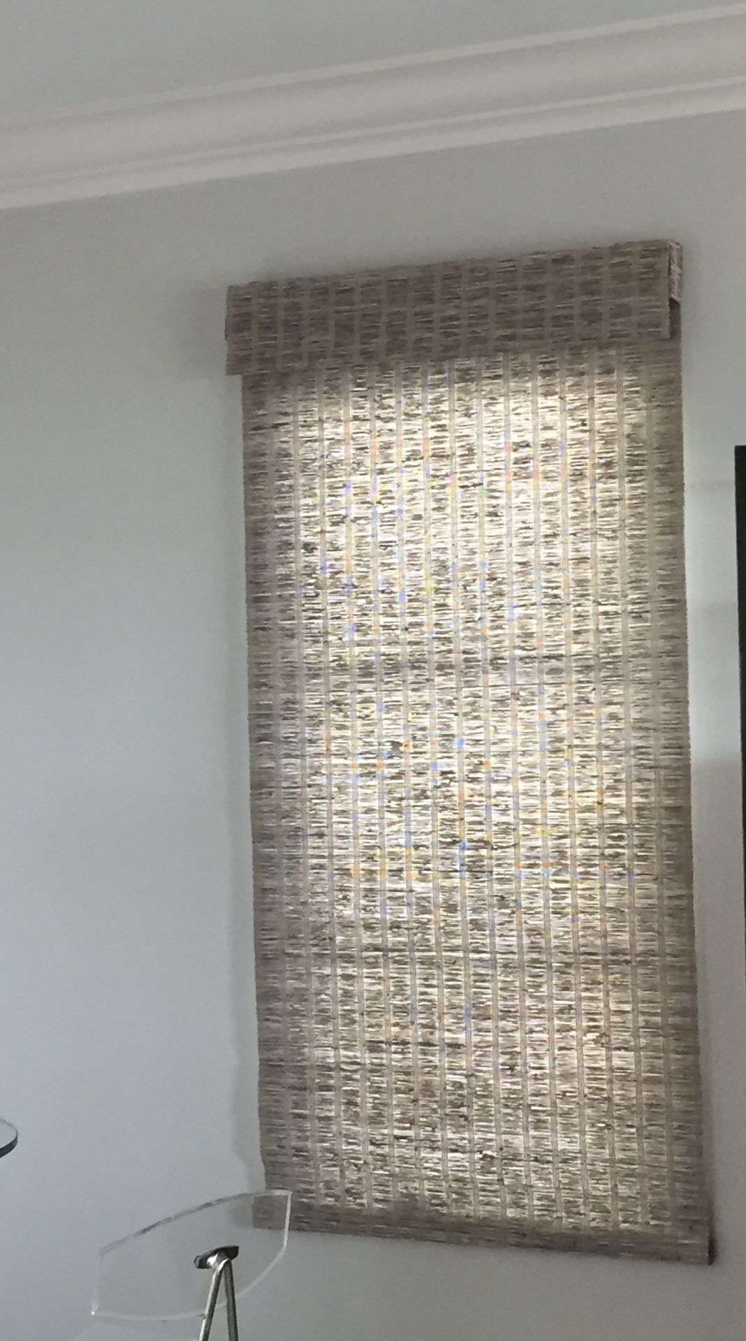New Custom Lined Woven And Fabric Shades