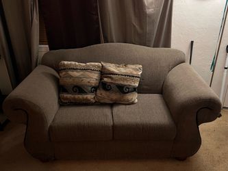 Gray Loveseat