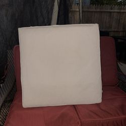 6 CUSTOM MADE OUTDOOR SEAT CUSHIONS
