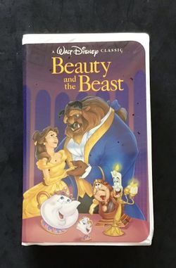 Disney’s Black Diamond Classic Beauty And The Beast VHS