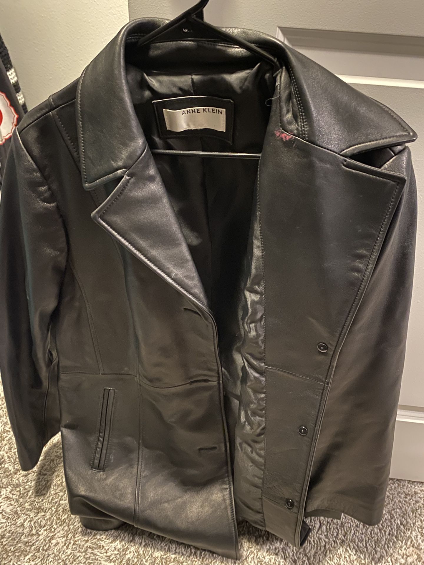 Like New Anne Klein Leather Jacket