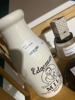 White milk jug