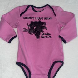 Harley -Davidson Baby girl bodysuit Onesie