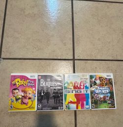 Bundle of Wii games