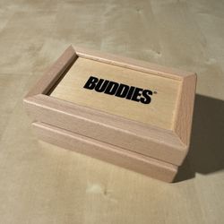 Buddies wooden Pollen Sifter Storage Box Small 