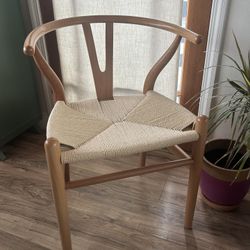 Brand  New! Poly & Bark Weave Chair