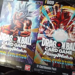 Dragon ball super fusion card game packs