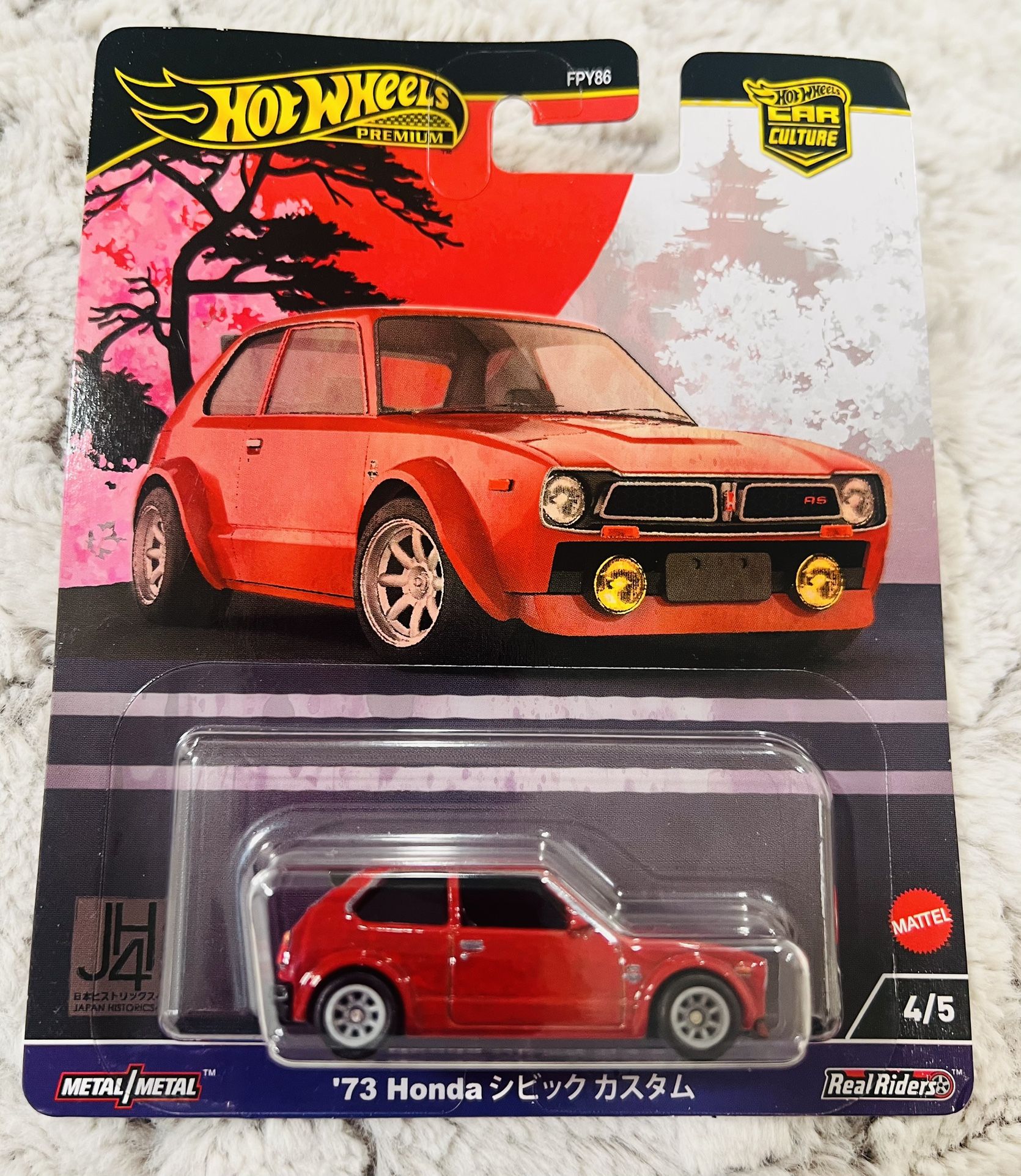 Hot Wheels Premium’73 Honda Civic Custom