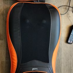 Massage Chair Pad w Heat & Remote