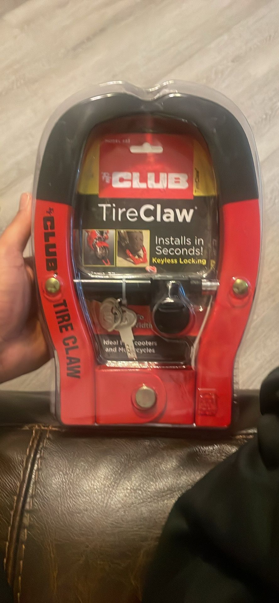 The Claw Motorcycle Lock