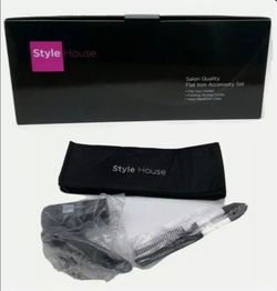 Style House Salon Quality flat iron accessory Set