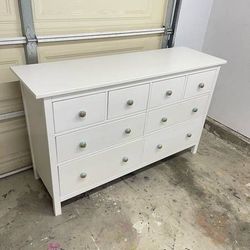 White IKEA Dresser.  Original Knobs INCLUDED.  