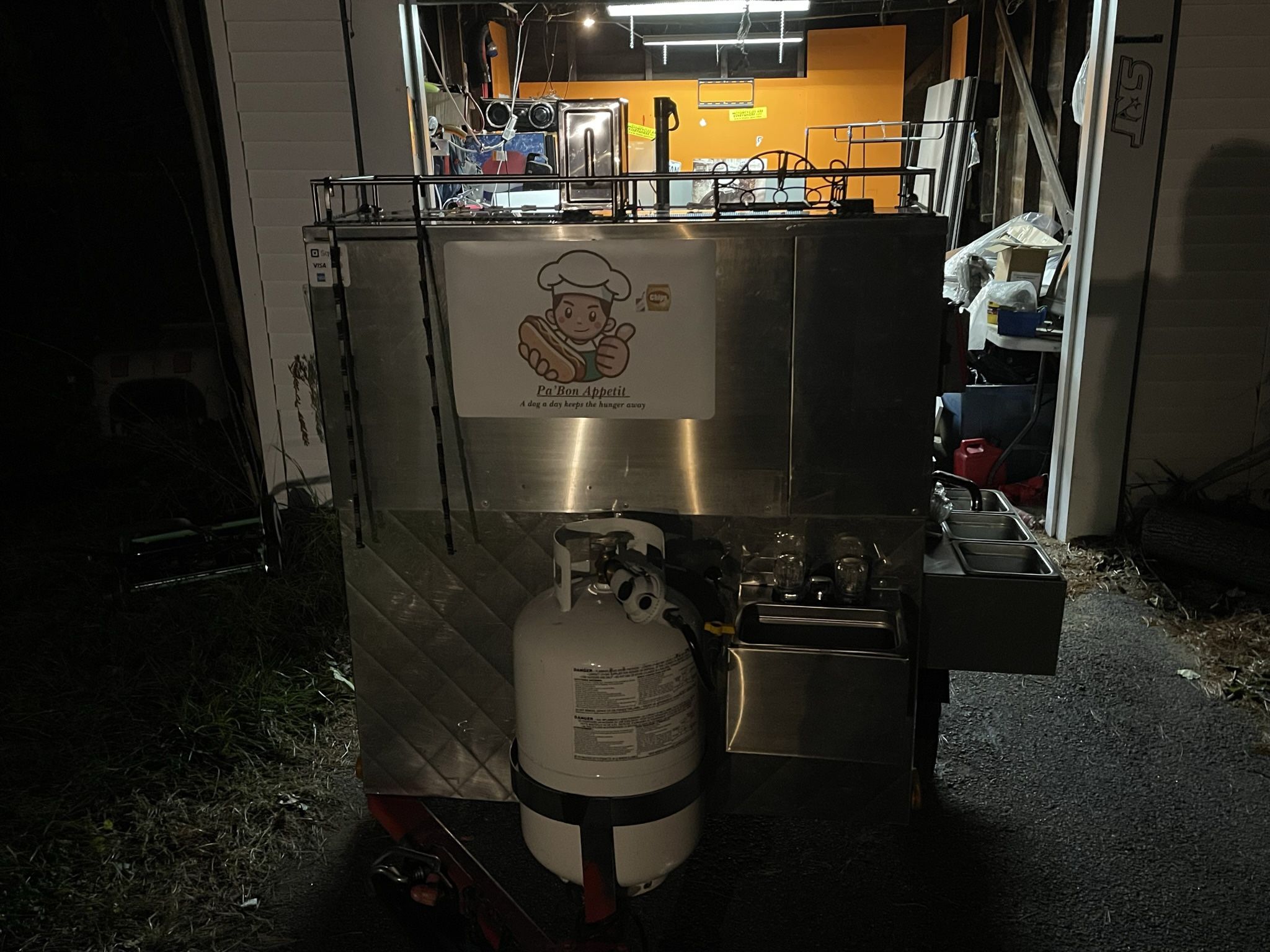 Hotdog Cart 