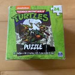 Ninja Turtle 24 Piece Puzzle
