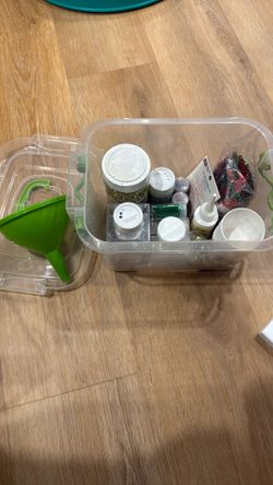 Glitter And Stuff For Making Ornaments 