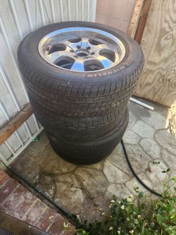 Rims with tires